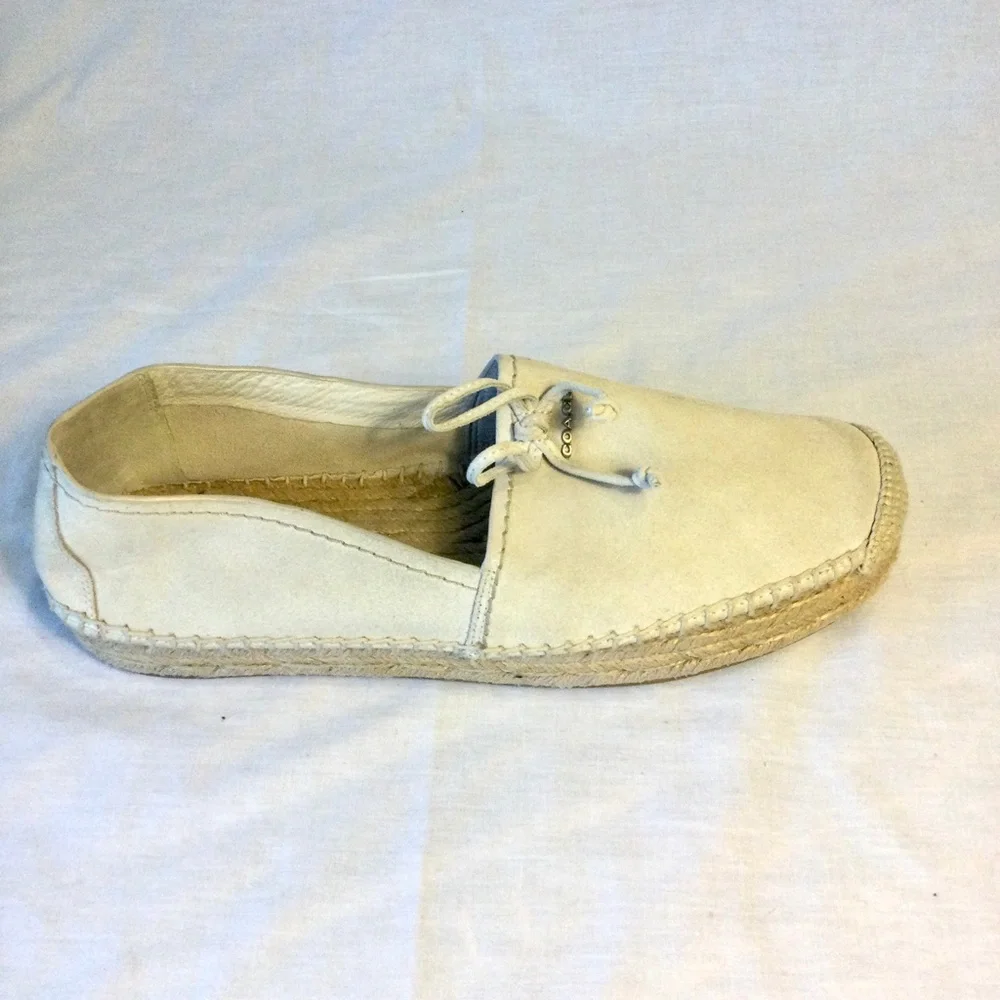 Coach Cream Espadrilles - Picture 8 of 11